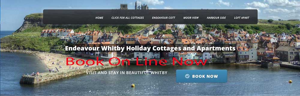 Whitby holiaday cottages can be booked online