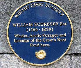 Scoresby House inventor of the crows nest in Whitby