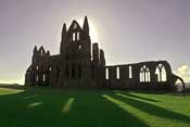 whitby Abbey Shadow